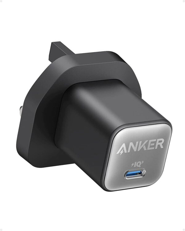 شارژر دیواری انکر مدل A2147 با توان خروجی 30 وات Anker A2147 Nano 3 Type-C 30W GaN