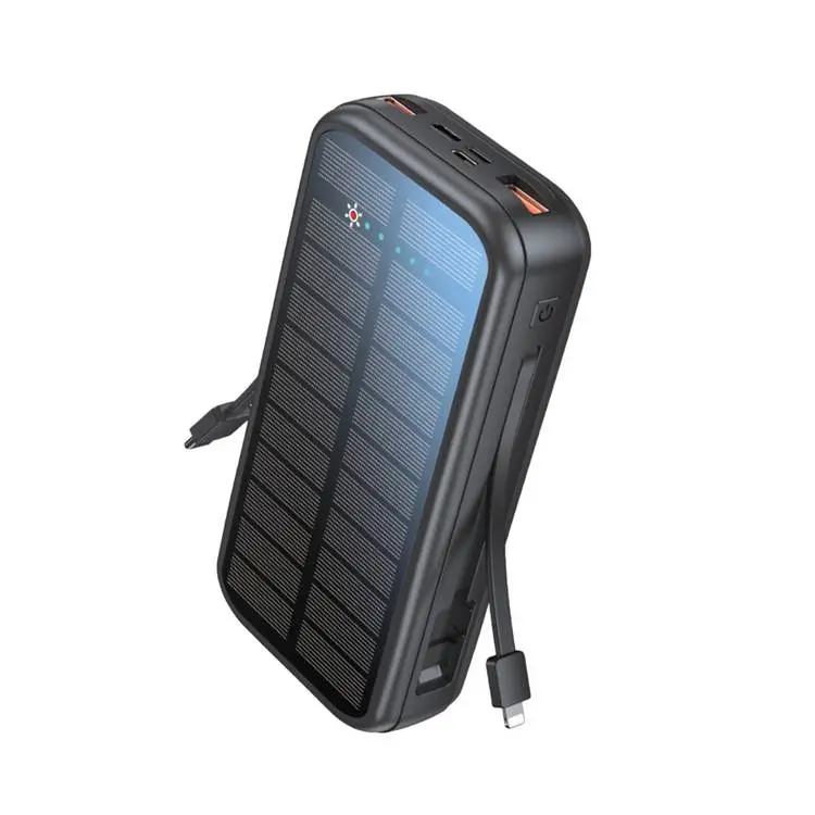 پاوربانک خورشیدی 16000mAh گرین لاین مدل Green Lion PD 20W solar 2