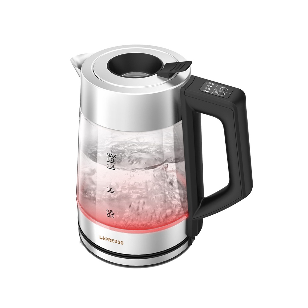 کتری برقی هوشمند لپرسو مدل LePresso Multi-Temperature Illuminated Glass Kettle LPCFFM0008