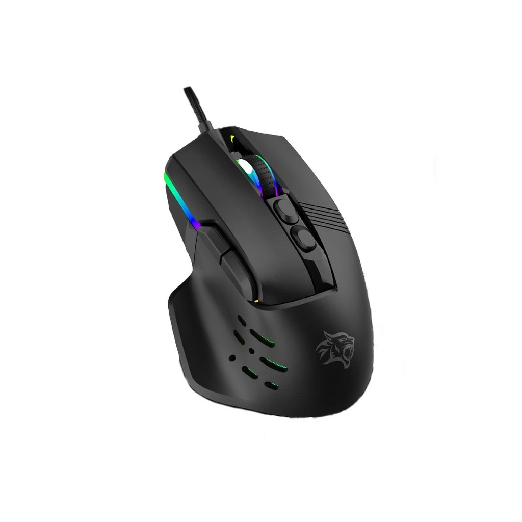 موس سیمی گیمینگ پرودو مدل Porodo Gaming Wired Mouse PDX320