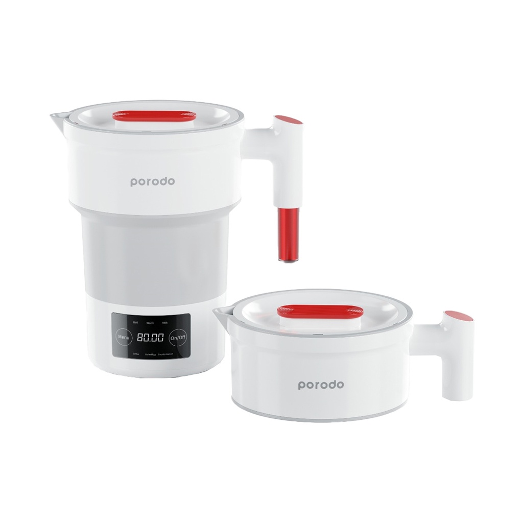 کتری برقی تاشو قابل حمل پرودو مدل Porodo Portable Folding Electric Kettle