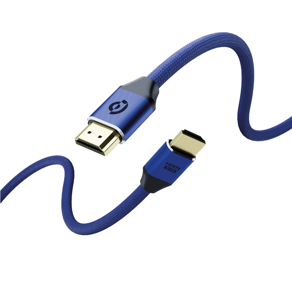 کابل HDMI دو متری 8K پاورولوژی مدل Powerology 8K HDMI Braided Cable 2M